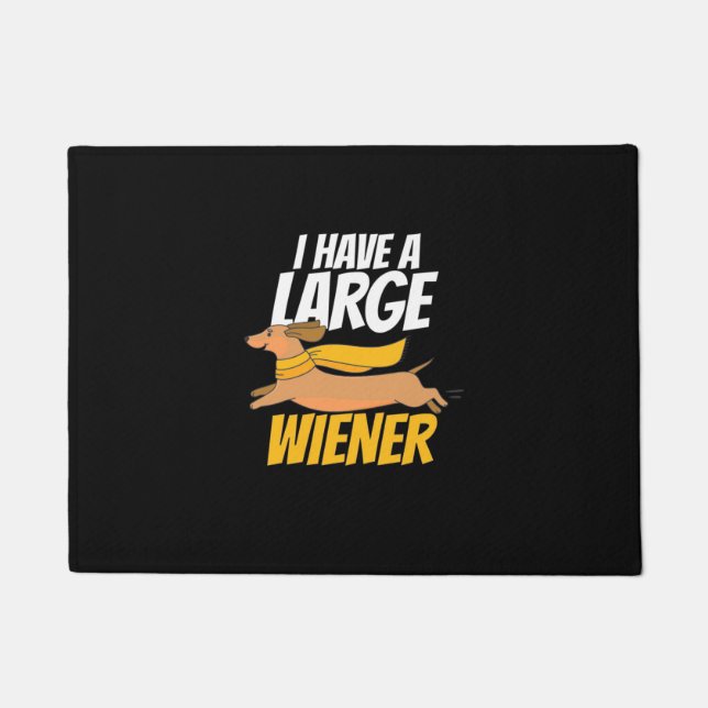 Ik heb een grote vrouw deurmat (Voorkant)