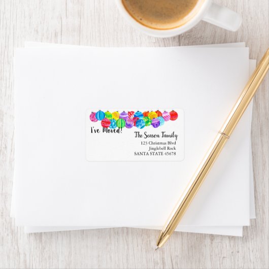 Ik heb een handbeschilderd waterverf label gemaakt (Insitu)