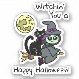 Ik heb een Happy Halloween voor je. Sticker