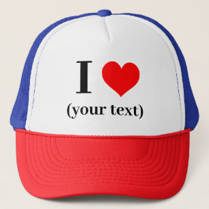 IK HEB EEN HART! Trucker Hat - Rood Wit Blauw - Aa Pet