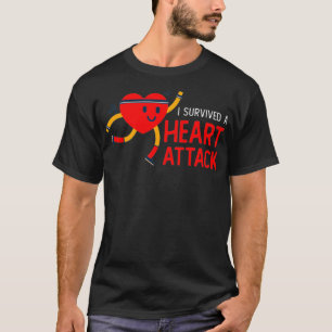 Ik heb een hartaanval overleefd. Funny Heart Attac T-shirt