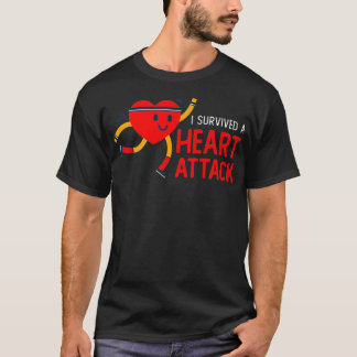 Ik heb een hartaanval overleefd. Funny Heart Attac T-shirt