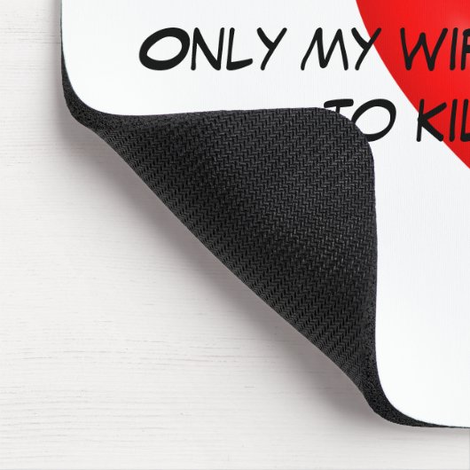 Ik heb een hartaanval overleefd muismat (Hoek)