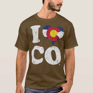 Ik heb een hartvlag van Colorado T-shirt