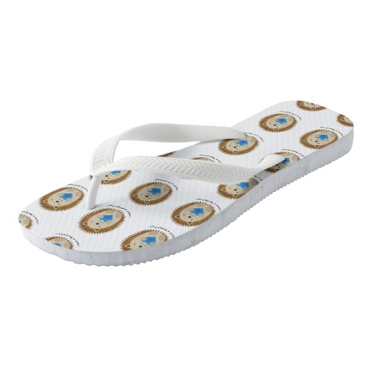 Ik heb een Hedgehug-egel nodig Teenslippers (Schuin)