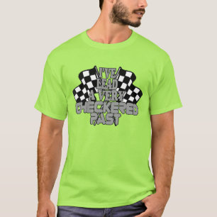 Ik heb een heel goed gecontroleerd verleden geleid t-shirt