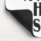 Ik heb een heel PSychotic Husband Funny Married Wi Muismat (Hoek)