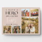 Ik heb een Hero die ik haar zuster Foto Collage no Fotoplaat (voorkant)
