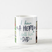 Ik heb een Hero die ik hem noem als vader. Koffiemok (Center)