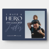Ik heb een Hero die ik hem noem.. Fotoplaat (voorkant)