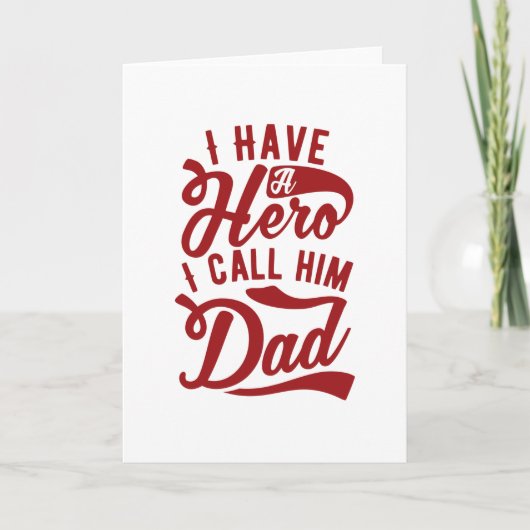 Ik heb een Hero Kaart (Voorkant)