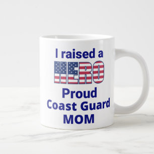 "Ik heb een HERO opgevoed, Proud COAST GUARD MOM!  Grote Koffiekop