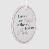 Ik heb een hoek in de hemel met sympathie, Keepomw Ornament (voorkant)