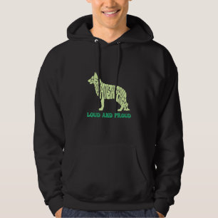 Ik Heb Een Hond Luid & Trots Dier Duitse Herder Hoodie