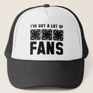 Ik heb een hoop blikken trucker pet