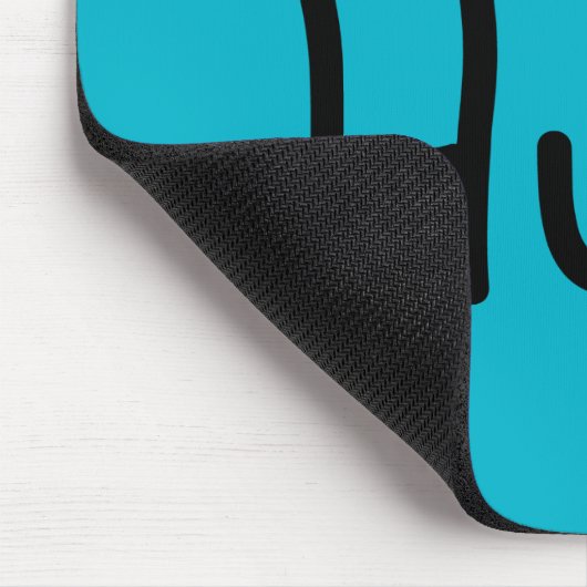 Ik heb een Hug nodig. Minimale art Muismat (Hoek)