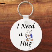 Ik heb een Hug nodig Sleutelhanger (Voorkant)