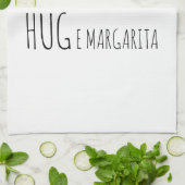 Ik heb een HUGe Margarita nodig Theedoek (Gevouwen)