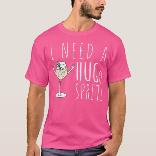 Ik heb een Hugo Spritz Summer Elderberry Prosecco T-shirt (Voorkant)