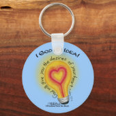 Ik heb een idee voor een gloeilamp sleutelhanger (Voorkant)