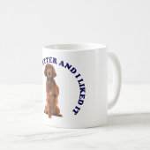 Ik heb een Ierse Setter gekust Koffiemok (Voorkant rechts)