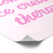 Ik heb een ijstherapie nodig - een citaat poster (Hoek)