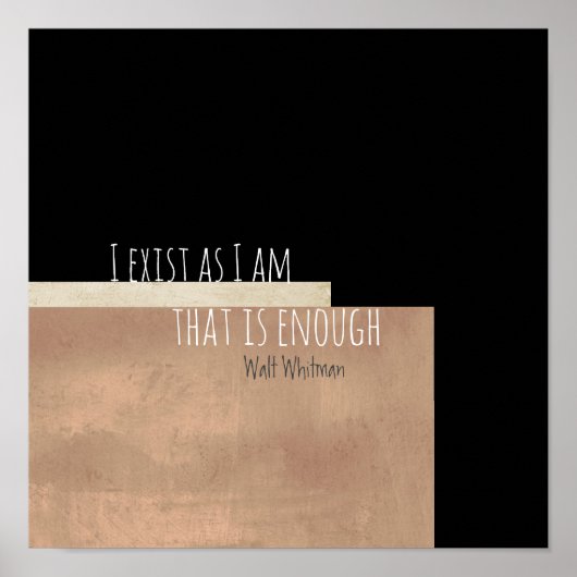 Ik heb een inspirerend literaire uitspraak van Wal Poster (Voorkant)