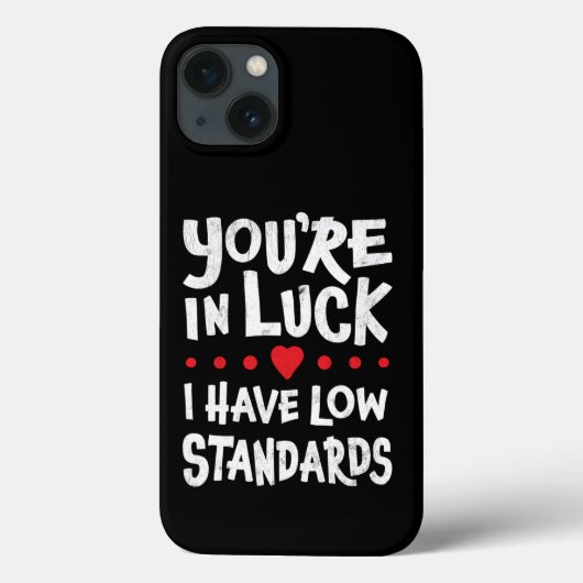 Ik heb een iPhone-draagtas met lage standaarden Case-Mate iPhone Case (Achterkant)