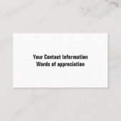 IK HEB EEN JOB NODIG VISITEKAARTJE (Achterkant)