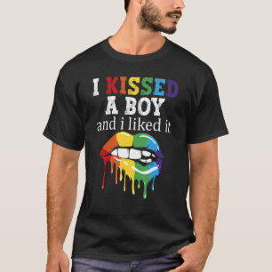 Ik heb een jongen gekust en ik vond het LGBT Pride T-shirt