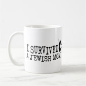 Ik heb een joodse moeder overleefd - de dochterver koffiemok (Links)
