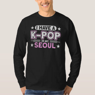 Ik heb een K-Pop in mijn Seoul Panda Kpop T-shirt