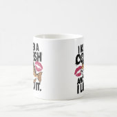 Ik heb een kabeljauw gekust en ik vond het leuk koffiemok (Center)