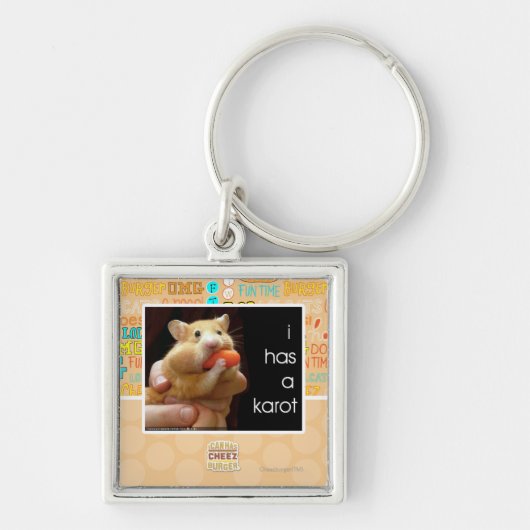 Ik heb een karot sleutelhanger (Voorkant)