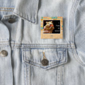 Ik heb een karot vierkante button 5,1 cm (In situ)