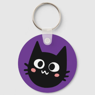 Ik Heb Een Kat Die Op Je Wacht Contact Sleutelhanger