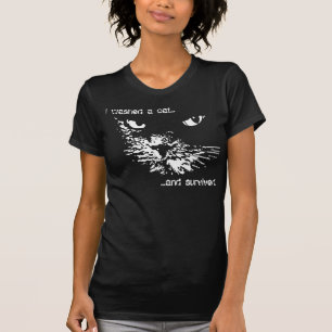 Ik heb een kat gewassen... en overleefd t-shirt