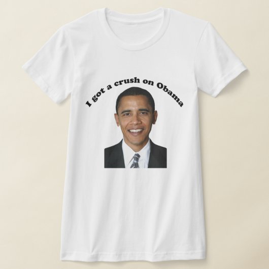 Ik heb een klap op Obama Girl. T-shirt (Laagn)