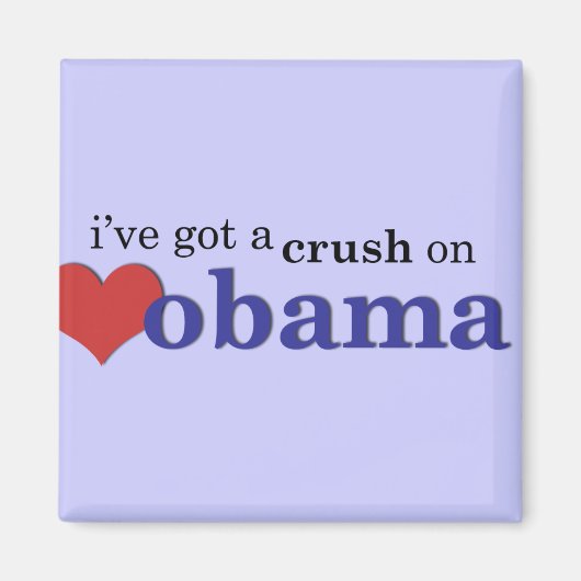 Ik heb een klap op Obama Magneet (Voorkant)