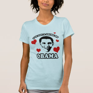 Ik heb een klap op Obama T-shirt
