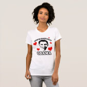Ik heb een klap op Obama T-shirt (Voorkant volledig)