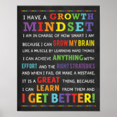 Ik heb een klaslokaal met groeidemper poster (Voorkant)