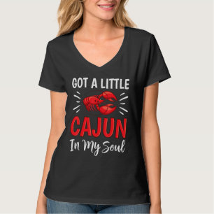Ik heb een kleine Cajun in mijn sol Crayfish Fu T-shirt