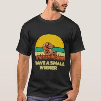 Ik heb een kleine dachshund Doxie Wiener Dog Love T-shirt