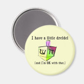 Ik heb een kleine Dreidel Magneten (Voorkant / Achterkant)