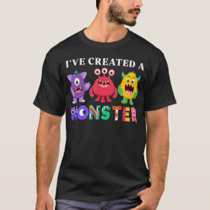 Ik heb een kleine Monster Kids Birthday Party gema T-shirt