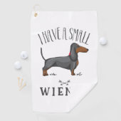 Ik heb een kleine worst golfhanddoek (Insitu)
