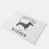 Ik heb een kleine worstje deurmat (Schuin)