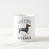 Ik heb een kleine worstje koffiemok (Center)