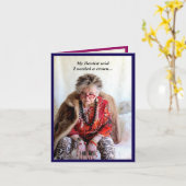 Ik heb een kroongevouwen Wenskaart nodig Kaart (Gele Bloem)